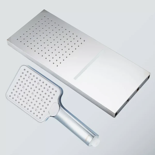 Душевая система GAPPO G7107-70 встроенная 3-х функциональная однорычажная латунная Ø35 хром