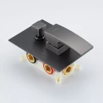 G7107-79 душ. система вбуд. 3х функц. одноваж. лат. Ø35 (сірий Gungrey) {2/1}