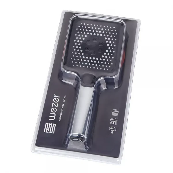 Воронка для душа WEZER WKY-40 хромированная с 3 режимами.