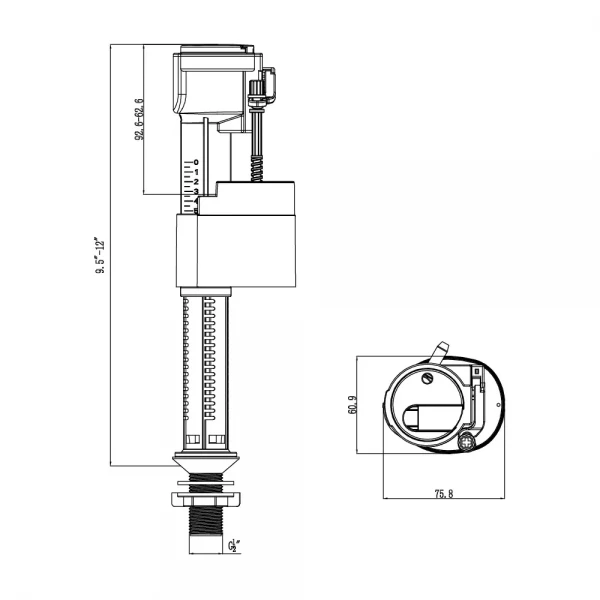 A 1114PN клапан 1/2