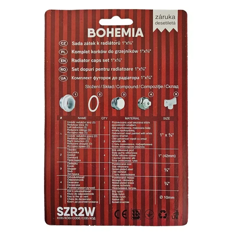 Комплект футорок BOHEMIA 1