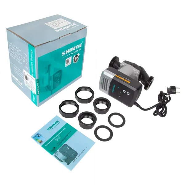 Циркуляционный насос SHIMGE APM 32-10-180 с максимальным потоком 9м³ крепления гайками 1 1/4