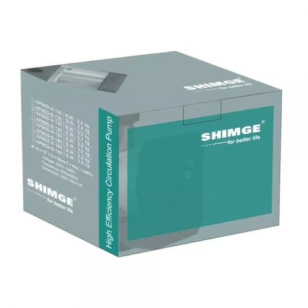 Циркуляционный насос SHIMGE APM 32-12-180 с гайками 1 1/4