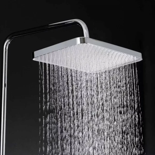 Душевая система F2487 с тремя функциями с клавишным переключателем латунный корпус Ø35 хром