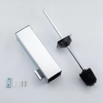 Ерж для унитаза GAPPO G904 настенный скрытого монтажа хромированный