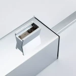 Ерж для унитаза GAPPO G904 настенный скрытого монтажа хромированный