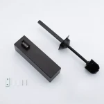 Ерш GAPPO G904-6 настенный скрытого монтажа черный