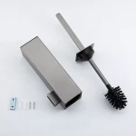 Ерж настенный GAPPO G904-9 для скрытого монтажа серый