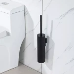 Ерш для унитаза GAPPO G903-6 настенный черный скрытого монтажа