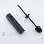 Ерш для унитаза GAPPO G903-6 настенный черный скрытого монтажа