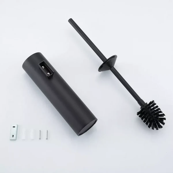 Ерш для унитаза GAPPO G903-6 настенный черный скрытого монтажа