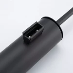 Ерш для унитаза GAPPO G903-6 настенный черный скрытого монтажа