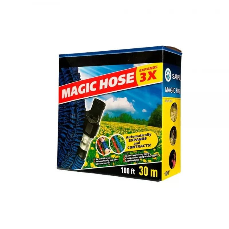 Шланг поливочный растяжной с пистолетом UKR-053 30м.