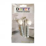 Крепление для унитаза к полу DIRECT 6x80 мм нержавеющая сталь A2