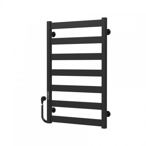 Полотенцесушитель электрический DEFFI Harmony П7 500x800 левый черный