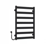 Полотенцесушитель электрический DEFFI Harmony П7 500x800 левый черный