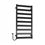 Полотенцесушитель электрический DEFFI Harmony П9 500x1000 левый черный