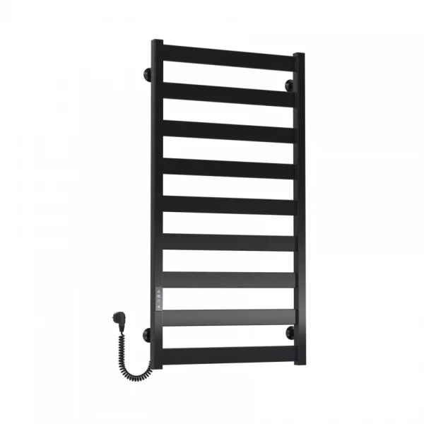 Полотенцесушитель электрический DEFFI Harmony П9 500x1000 левый черный