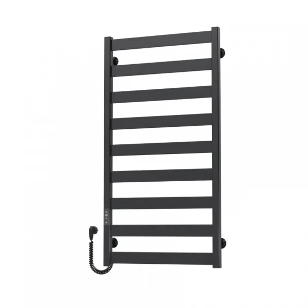 Полотенцесушитель электрический DEFFI Harmony П9 500x1000 левый черный