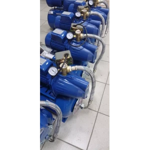Насосная станция GRANDWATER JET 100L+24L (1.1 кВт, Hmax=50м, Qmax=52л/мин) с чугунным насосом