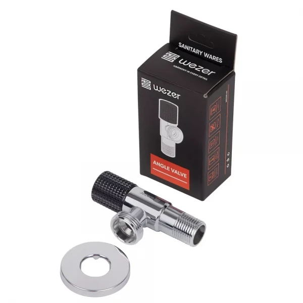 Кран приборный SOL22B-17-BLACK 1/2