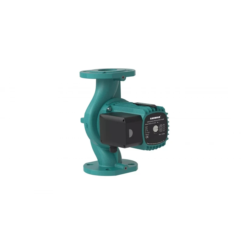 Насос циркуляционный SHIMGE XPS40-12F-250 0.7 кВт 380В с мокрым ротором DN40 250мм Hmax 13м Qmax 215л/мин с фланцем
