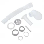 U1010 умивальник 1 1/4*32, литий випуск, гофротруба 40*40/50 {45}