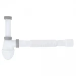 U1012 напівсифон 1 1/4*32, без випуску, гофротруба 40*40/50 {45}