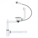 KT2119SA кухня 3 1/2*40 напівавтомат, різьб. випуск телескоп, універсал підкл. приладів і випуск {17