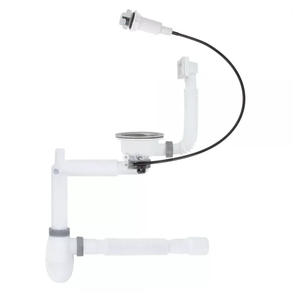 KT2119SA кухня 3 1/2*40 напівавтомат, різьб. випуск телескоп, універсал підкл. приладів і випуск {17