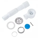 D1010 душ. піддон низький 1 1/2, гофротруба 40*40/50 {60}