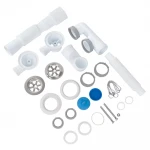 B1011 ванна з ревізією 1 1/2*40, перелив, гофротруба 40*40/50 {35}