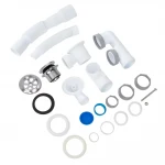 B1013K ванна з ревізією 1 1/2*40 Сlick-Сlack, перелив, гофротруба 40*40/50 {35}