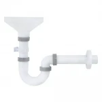 SK1010 сифон з розривом потоку 172х85*40, прямоточ., трубка 40*200, розетка {28}