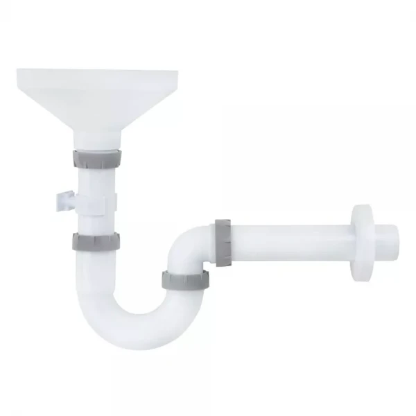 SK1010 сифон з розривом потоку 172х85*40, прямоточ., трубка 40*200, розетка {28}