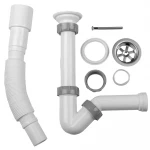 SB1013 сифон для біде 1 1/4*32 з гофротрубою 32*40/50 {50}