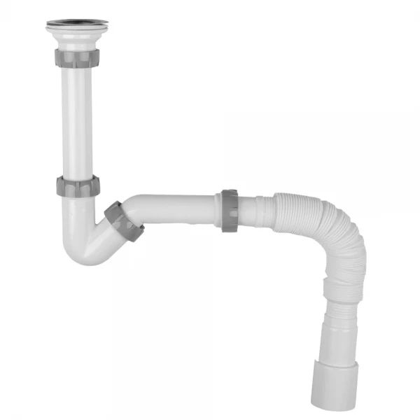 SB1013 сифон для біде 1 1/4*32 з гофротрубою 32*40/50 {50}