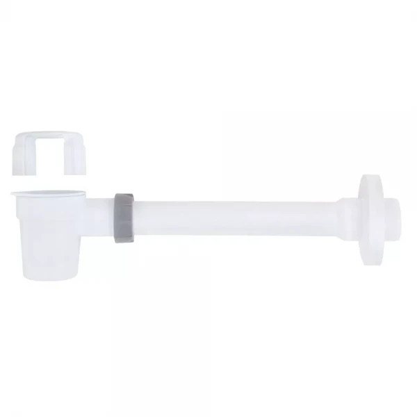 S1014 сифон для кондиціонеру*котла, сух. затвор, трубка 40/32*200 {60}