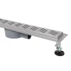 Трап для душа ITAL IT03-FT11/700 700 мм поворотный на 360 градусов с комбинированным никелированным затвором