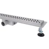 Трап душевой ITAL IT02-FT09/700 700 мм с комбинированным гидрозатвором, Brushed nickel