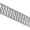 Трап душевой ITAL IT02-FT09/700 700 мм с комбинированным гидрозатвором, Brushed nickel