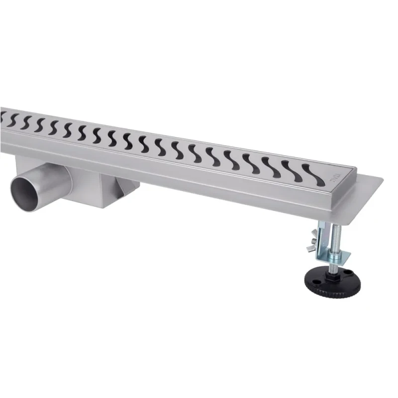 Трап душевой ITAL IT02-FT09/800 800 мм с комбинированным гидрозатвором Brushed nickel