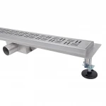 IT02-FT20/600 ITAL Душовий трап 600 мм, комбінований гідрозатвор, Brushed nickel (блістер) {5/1}