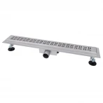 Трап душевой ITAL IT02-FT20/600 600 мм с комбинированным гидрозатвором Brushed nickel