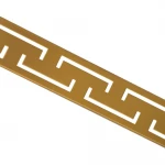 IT02-FT18/800 GL ITAL Душовий трап 800 мм Brushed GOLD комбін. гідрозатвор, (блістер) {5/1}