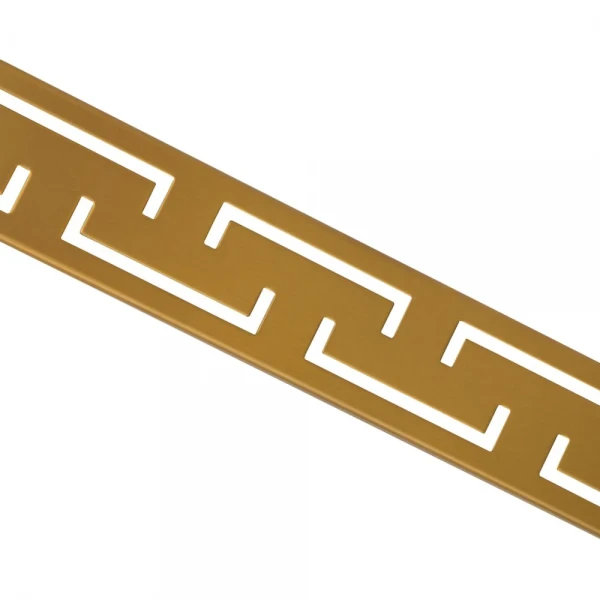 IT02-FT18/800 GL ITAL Душовий трап 800 мм Brushed GOLD комбін. гідрозатвор, (блістер) {5/1}