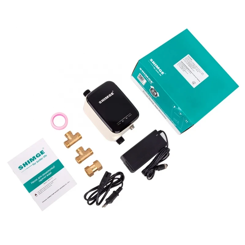 Рециркуляционный насос SHIMGE HBS24-12T Hmax=12м Qmax=1.2м³ с креплением гайкой 1/2