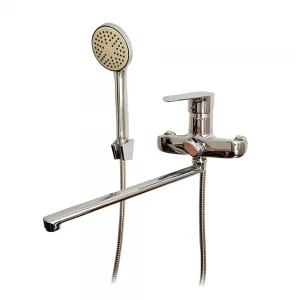 NKS1-152 ванна одноваж. довгий поворот. вилив сплав Ø (хром) {10/1}