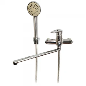 NKO1-446 ванна одноваж. довгий поворот. вилив сплав Ø (хром) {10/1}