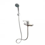 Смеситель для душа WEZER LOP5-270 однорычажный хромированный Ø40